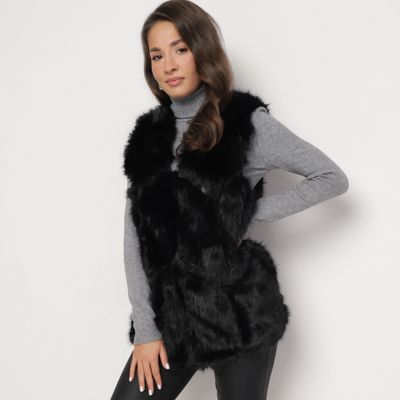 Kamizelka damska casual born2be ze sklepu: born2be.pl w kategorii: Kamizelki damskie - zdjęcie 054DCF2-170-2564_282598