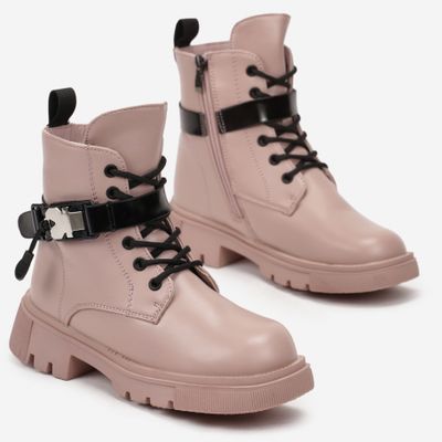 Buty zimowe dziecięce na zimę born2be ze sklepu: born2be.pl w kategorii: Buty zimowe dziecięce - zdjęcie 054DCF2-170-2564_283135