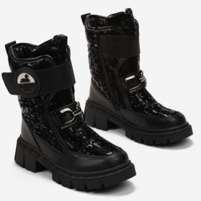 Buty zimowe dziecięce na zimę born2be ze sklepu: born2be.pl w kategorii: Buty zimowe dziecięce - zdjęcie 054DCF2-170-2564_283147