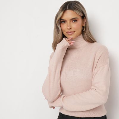 Sweter damski casual born2be ze sklepu: born2be.pl w kategorii: Swetry damskie - zdjęcie 054DCF2-170-2564_283333