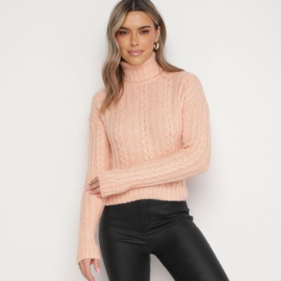 Sweter damski casual born2be ze sklepu: born2be.pl w kategorii: Swetry damskie - zdjęcie 054DCF2-170-2564_283392
