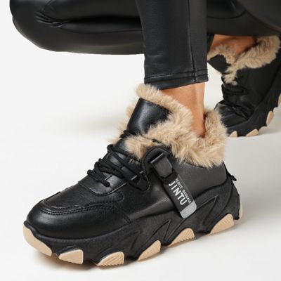 Buty sportowe damskie jesienne born2be ze sklepu: born2be.pl w kategorii: Buty sportowe damskie - zdjęcie 054DCF2-170-2564_283588