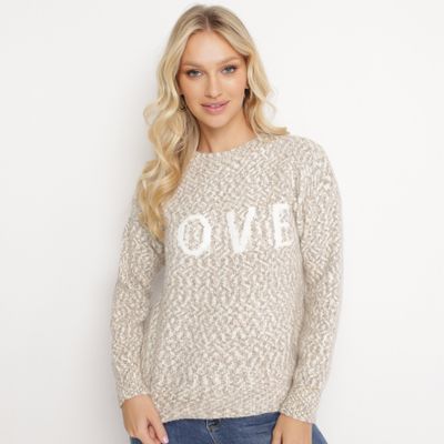 Sweter damski na zimę born2be ze sklepu: born2be.pl w kategorii: Swetry damskie - zdjęcie 054DCF2-170-2564_283618