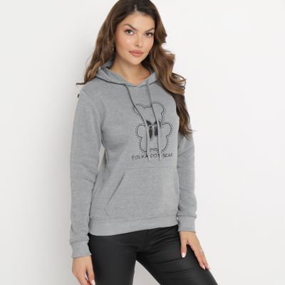 born2be - Bluza damska jesienna młodzieżowa ze sklepu: born2be.pl w kategorii: Bluzy damskie - zdjęcie 054DCF2-170-2564_283649