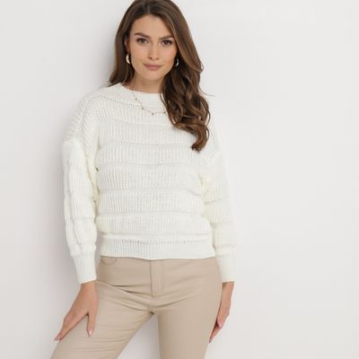born2be - Sweter damski na zimę ze sklepu: born2be.pl w kategorii: Swetry damskie - zdjęcie 054DCF2-170-2564_284293