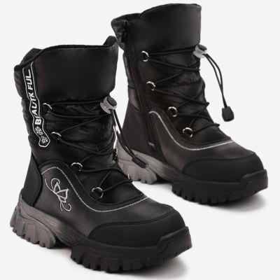 born2be - Buty zimowe dziecięce na zimę ze sklepu: born2be.pl w kategorii: Buty zimowe dziecięce - zdjęcie 054DCF2-170-2564_284468