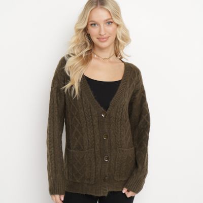 Sweter damski na zimę born2be ze sklepu: born2be.pl w kategorii: Swetry damskie - zdjęcie 054DCF2-170-2564_284686