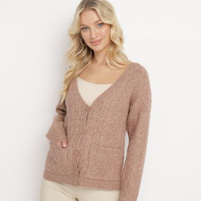 Sweter damski na zimę born2be ze sklepu: born2be.pl w kategorii: Swetry damskie - zdjęcie 054DCF2-170-2564_284688