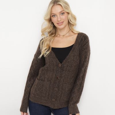 Sweter damski casualowy born2be ze sklepu: born2be.pl w kategorii: Swetry damskie - zdjęcie 054DCF2-170-2564_284691
