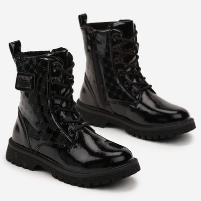 Buty zimowe dziecięce na zimę born2be ze sklepu: born2be.pl w kategorii: Buty zimowe dziecięce - zdjęcie 054DCF2-170-2564_285193