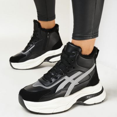 Buty sportowe damskie na wiosnę born2be ze sklepu: born2be.pl w kategorii: Buty sportowe damskie - zdjęcie 054DCF2-170-2564_285521