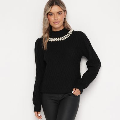 Sweter damski na zimę born2be ze sklepu: born2be.pl w kategorii: Swetry damskie - zdjęcie 054DCF2-170-2564_285558