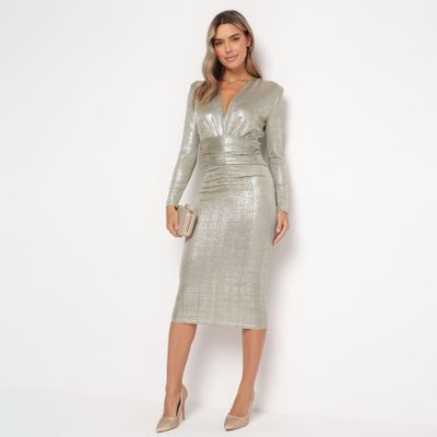 Sukienka elegancka born2be ze sklepu: born2be.pl w kategorii: Sukienki - zdjęcie 054DCF2-170-2564_285588