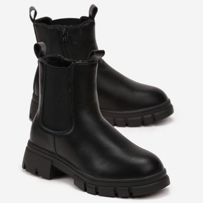 Buty zimowe dziecięce na zimę born2be ze sklepu: born2be.pl w kategorii: Buty zimowe dziecięce - zdjęcie 054DCF2-170-2564_285975