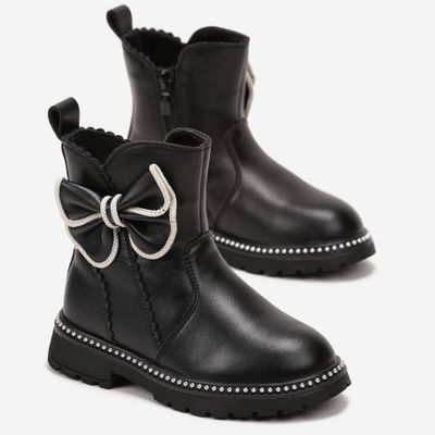Buty zimowe dziecięce na zimę born2be ze sklepu: born2be.pl w kategorii: Buty zimowe dziecięce - zdjęcie 054DCF2-170-2564_286004