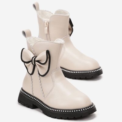 Buty zimowe dziecięce na zimę born2be ze sklepu: born2be.pl w kategorii: Buty zimowe dziecięce - zdjęcie 054DCF2-170-2564_286022
