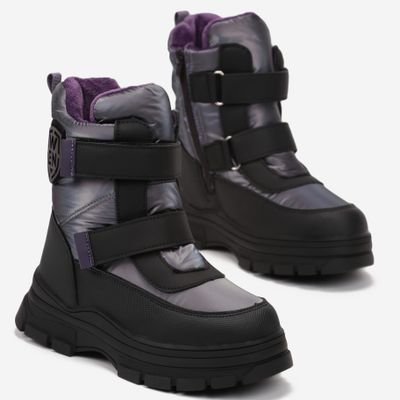 Buty zimowe dziecięce na zimę born2be ze sklepu: born2be.pl w kategorii: Buty zimowe dziecięce - zdjęcie 054DCF2-170-2564_286162