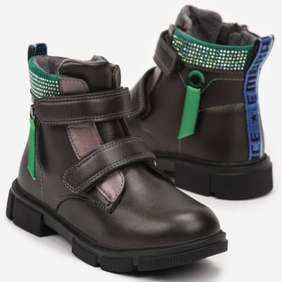 Buty zimowe dziecięce zimowe born2be ze sklepu: born2be.pl w kategorii: Buty zimowe dziecięce - zdjęcie 054DCF2-170-2564_286219
