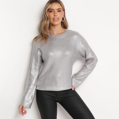 Sweter damski na zimę born2be ze sklepu: born2be.pl w kategorii: Swetry damskie - zdjęcie 054DCF2-170-2564_286724