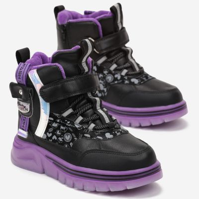 Buty zimowe dziecięce na zimę born2be ze sklepu: born2be.pl w kategorii: Buty zimowe dziecięce - zdjęcie 054DCF2-170-2564_286818