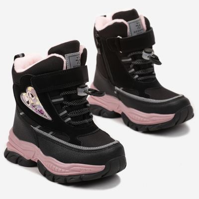 Buty zimowe dziecięce na zimę born2be ze sklepu: born2be.pl w kategorii: Buty zimowe dziecięce - zdjęcie 054DCF2-170-2564_286827