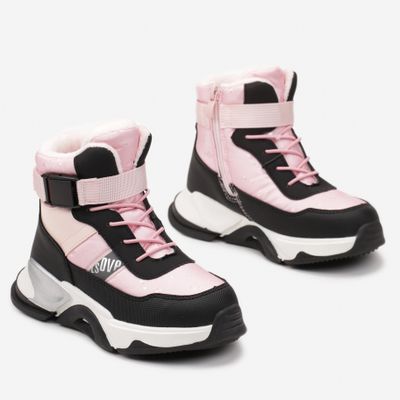 Buty zimowe dziecięce na zimę born2be ze sklepu: born2be.pl w kategorii: Buty zimowe dziecięce - zdjęcie 054DCF2-170-2564_286840