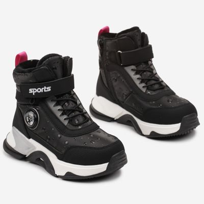 Buty zimowe dziecięce zimowe born2be ze sklepu: born2be.pl w kategorii: Buty zimowe dziecięce - zdjęcie 054DCF2-170-2564_286850