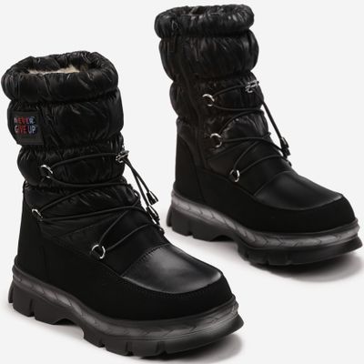 born2be - Buty zimowe dziecięce na zimę ze sklepu: born2be.pl w kategorii: Buty zimowe dziecięce - zdjęcie 054DCF2-170-2564_286862