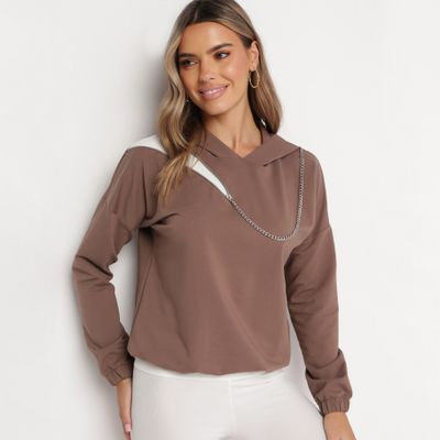 Bluza damska casual born2be ze sklepu: born2be.pl w kategorii: Bluzy damskie - zdjęcie 054DCF2-170-2564_286937