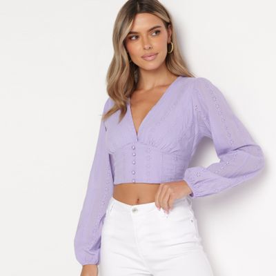 Bluzka damska casual born2be ze sklepu: born2be.pl w kategorii: Bluzki damskie - zdjęcie 054DCF2-170-2564_286971