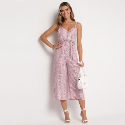 Kombinezon damski casual na lato born2be ze sklepu: born2be.pl w kategorii: Kombinezony damskie - zdjęcie 054DCF2-170-2564_287205