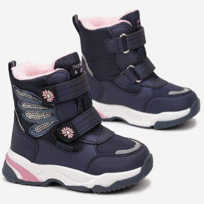 Buty zimowe dziecięce na zimę born2be ze sklepu: born2be.pl w kategorii: Buty zimowe dziecięce - zdjęcie 054DCF2-170-2564_290322