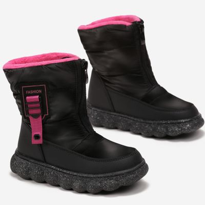 born2be - Buty zimowe dziecięce na zimę ze sklepu: born2be.pl w kategorii: Buty zimowe dziecięce - zdjęcie 054DCF2-170-2564_290362