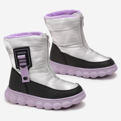 Buty zimowe dziecięce na zimę born2be ze sklepu: born2be.pl w kategorii: Buty zimowe dziecięce - zdjęcie 054DCF2-170-2564_290371