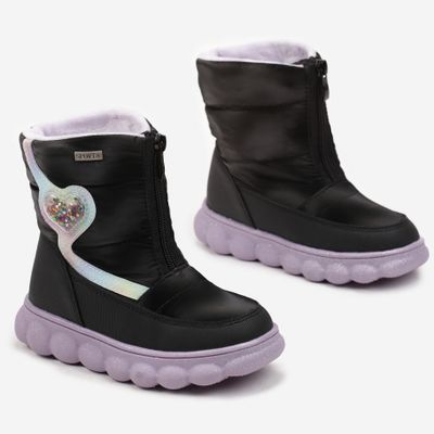 Buty zimowe dziecięce na zimę born2be ze sklepu: born2be.pl w kategorii: Buty zimowe dziecięce - zdjęcie 054DCF2-170-2564_290375