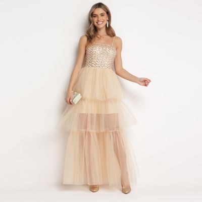 Sukienka elegancka born2be ze sklepu: born2be.pl w kategorii: Sukienki - zdjęcie 054DCF2-170-2564_290433
