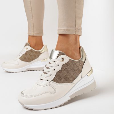 Buty sportowe damskie wiosenne born2be ze sklepu: born2be.pl w kategorii: Buty sportowe damskie - zdjęcie 054DCF2-170-2564_291820