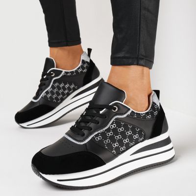 Buty sportowe damskie na wiosnę born2be ze sklepu: born2be.pl w kategorii: Buty sportowe damskie - zdjęcie 054DCF2-170-2564_291853