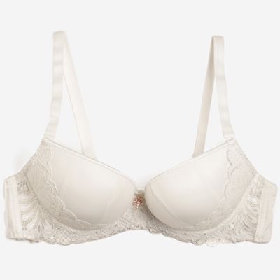 Biustonosz casual z koronką born2be ze sklepu: born2be.pl w kategorii: Biustonosze - zdjęcie 054DCF2-170-2564_292246