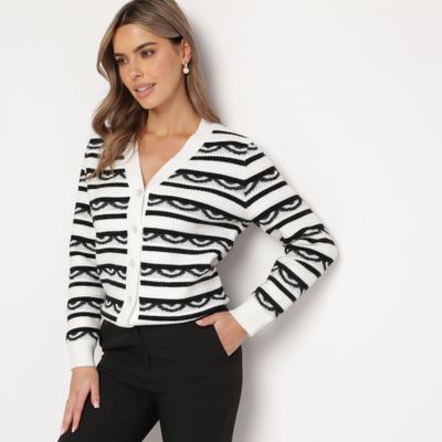 Sweter damski zimowy casual born2be ze sklepu: born2be.pl w kategorii: Swetry damskie - zdjęcie 054DCF2-170-2564_292287