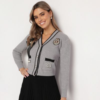 Sweter damski na zimę born2be ze sklepu: born2be.pl w kategorii: Swetry damskie - zdjęcie 054DCF2-170-2564_292299