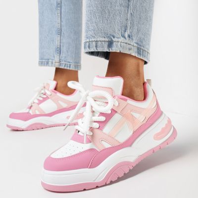 Buty sportowe damskie na wiosnę born2be ze sklepu: born2be.pl w kategorii: Buty sportowe damskie - zdjęcie 054DCF2-170-2564_292346