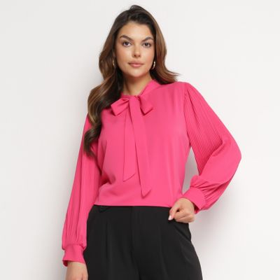 Bluzka damska na jesień elegancka born2be ze sklepu: born2be.pl w kategorii: Bluzki damskie - zdjęcie 054DCF2-170-2564_292571