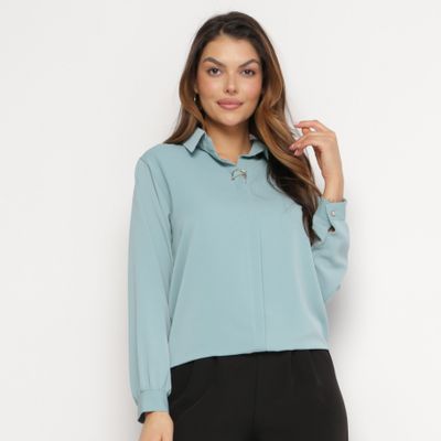 born2be - Bluzka damska casualowa na jesień ze sklepu: born2be.pl w kategorii: Bluzki damskie - zdjęcie 054DCF2-170-2564_292574