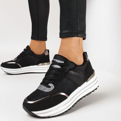 Buty sportowe damskie na wiosnę born2be ze sklepu: born2be.pl w kategorii: Buty sportowe damskie - zdjęcie 054DCF2-170-2564_294579