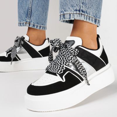 Buty sportowe damskie wiosenne born2be ze sklepu: born2be.pl w kategorii: Buty sportowe damskie - zdjęcie 054DCF2-170-2564_294586