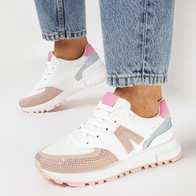 Buty sportowe damskie na wiosnę born2be ze sklepu: born2be.pl w kategorii: Buty sportowe damskie - zdjęcie 054DCF2-170-2564_294705