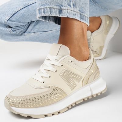 Buty sportowe damskie na wiosnę born2be ze sklepu: born2be.pl w kategorii: Buty sportowe damskie - zdjęcie 054DCF2-170-2564_294706
