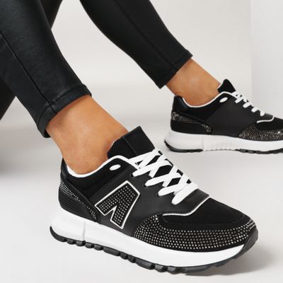 Buty sportowe damskie na wiosnę born2be ze sklepu: born2be.pl w kategorii: Buty sportowe damskie - zdjęcie 054DCF2-170-2564_294707