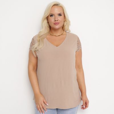 born2be - Bluzka damska casual ze sklepu: born2be.pl w kategorii: Bluzki damskie - zdjęcie 054DCF2-170-2564_295760
